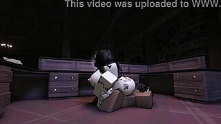 horny slut with big ass rides big cock instead of finishing roblox game porn