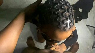 Petite Slut In See Through Gives Licking Blowjob With Spitting Game