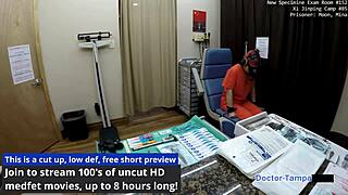 Dr Tampa - Siccos - Mina Moon In Asian Backstage Big Ass POV With Gloves And Handcuffs