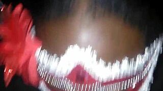 I suck that big black cock deep while twerking my fat ass.