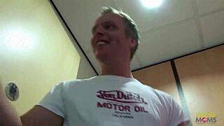 Busty Sluts Having Some Naughty Fun In The Bathroom With Muff Diving