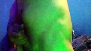 This crazy Latina student shaved her pussy smooth before wild solo masturbation in the homemade bedroom.