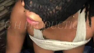 Ghetto Slut Lill Shorty Gh Takes Dick Like A Good Slut! Gets Left With Cum Dripping Pussy!