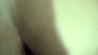 husband lets friend lick her tits while he fucks young ass pussy