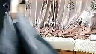 i feel so drawn to mature milf ber xintong in her square dance at home with seductive moves