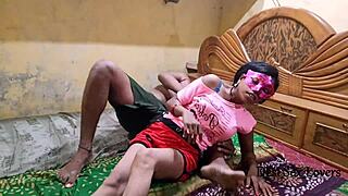 indian wife gets wet pussy fucked by desi big cock on ranch