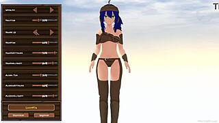 oh man, this gameplay of tropical monster girls 12 in the closet is so wild with hentai action.