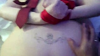 I Feel So Overwhelmed by This Loira's Intense Anal Rabuda Action Tied Up