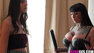 Oh man, my lesbian mafia boss just loves lickin' that pussy so much...