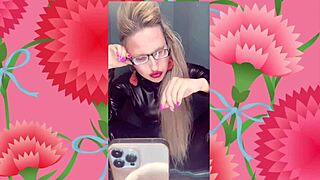 Sissy voice feminization training guided by findom instructions.