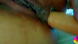 Single brunette milf puts sex toy in aggressive anal for creampie