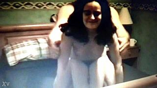 i'm cheating on my girlfriend with her brunette friend getting rough anal sex