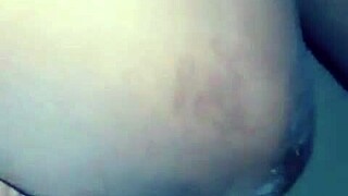 mature bbw rides big black cock for quickie creampie in pov 😈