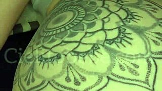 Is this argentinian babe teasing with her white microtanga, spreading her cola wide open in the trailer?