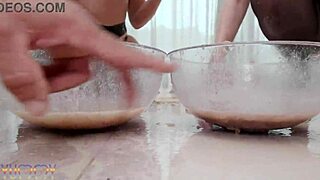 can brazilian blonde with big ass take belgian big black cock in anal?