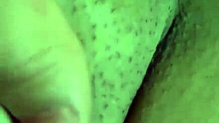 Mature Shaved Pussy Solo Masturbation at Home