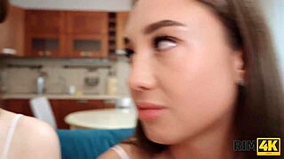 Ever had your best buds rim that perfect ass in a wild FFM threesome?