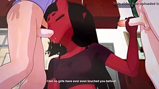 meru succubus sucks every cock!!