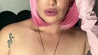 guiding your jerk off while i rub my wet pink pussy?