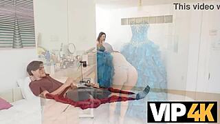 VIP4K मिल्फ सास के साथ कमशॉट पार्टी तैयारी, बड़ी चूचियां चुदाई