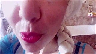 elsa from frozen swallows my load?