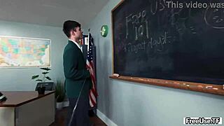 teacher gives whitney oc extra credit with david lee and joshua lewis pounding