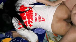 Indian Step-Sisters' Tight Pussies Pounded Hard By Big Cock!