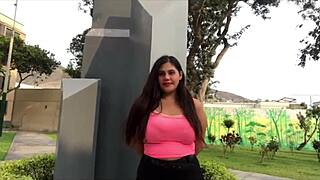 cassandra the fat peruvian hooker swallows cum to get famous fast