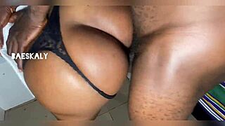 feel him go crazy doggystyling my pussy with huge black cock?