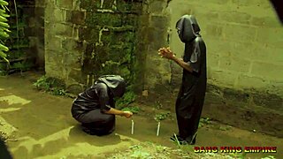 Mature Milf Rides Big Cock in Bush for Orgasm