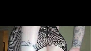 Chubby homemade ass spanking and shaking compilation