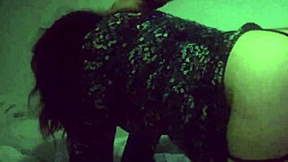 Hot neighbor licks dorm roommate pussy!