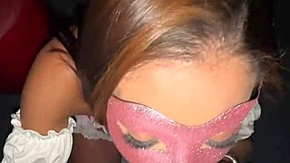 halloween swing hides skinny wife's gloryhole blackmail secrets