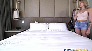 private casting x charlotte sins slurps pussy for cash prize