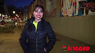 naughty latina daniela nerea screams for black monster cock doggystyle riding interracial lingerie