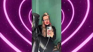 you can't cum yet until that eyeliner runs perfect in your femdom fantasy