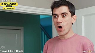 Room For One More Sara Blonde Joins Interracial 3some