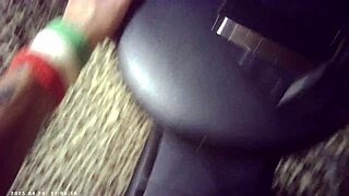 Slim model meets Italian pound machine for hardcore POV pussy pounding