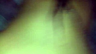 Freaky Petite Ebony Midget Bends for Sloppy BBC Cowgirl and Cum!