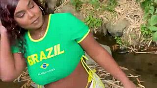 stranger wants forest sex after i help her almost caught!