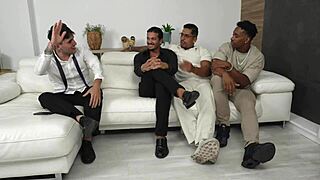 What if a milf slut took double creampie in bedroom gangbang frenzy?