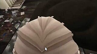 Blonde Snowbunny SLUT Sucks Cock in Roblox Condo!