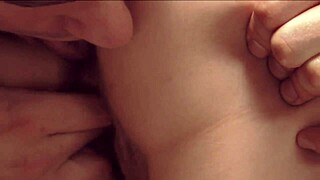 shower cum blasts teenage virgin slut's smooth shaved pussy