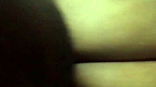 Can This Fat Ebony Ass Handle Tight Pussy Creampie?