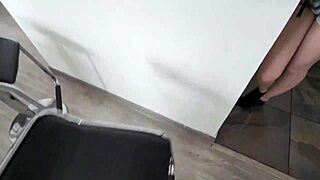 boss demands sexy employee's tight pussy obedience now!