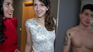 Cris Angelo's DAP Fist Squirt Fiesta Linda Del Sol Perla Rubia Melany Furie Barcelona Orgy