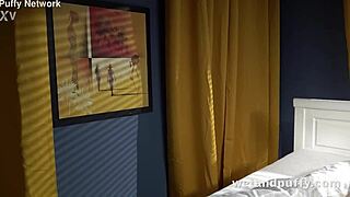 Brunette teen swells puffy pussy wet dildo toy play closeup