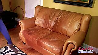 Skinny Blonde Olyssia Pounded In Wet Twat And Asshole