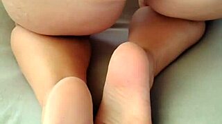 morning tent play with curvy passionate hottie