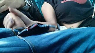 Public bus blowjob deepthroat creampie pounding blakeproductions!